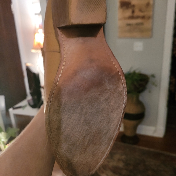 Ladies leather cowboy boots - Picture 4 of 4